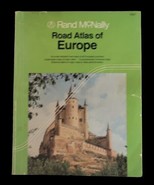 Vtg Rand McNally Road Atlas of Europe 1982 - $19.99