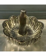 3” Godinger Silver Art Co Ring Holder Delicate With Floral Design - $537.05 MXN