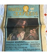 Musica Express Maggio 1980 Frank Marino Ramones Martha &amp; Muffin Golden Boys - $503.78 MXN