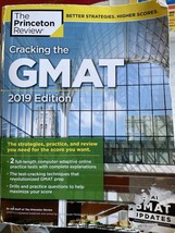 Graduate School Test Preparation  “Cracking the GMAT “ 2019 Edition - £7.58 GBP