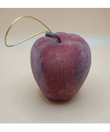 CRAFTS Shiny Apple Ornament Lot 8  Christmas Fruit Tree - £7.61 GBP