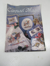 1993 Leisure Arts 2366 Cross Stitch Carousel Magic Horses Terrie Lee Ste... - $9.85