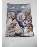 1993 Leisure Arts 2366 Cross Stitch Carousel Magic Horses Terrie Lee Ste... - £7.74 GBP
