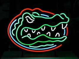 Brand New NCAA Florida Gators College Beer Bar Neon Sign 16&quot;x 14&quot; [High Quality] - £111.08 GBP