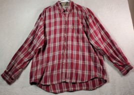 Columbia Sportswear Shirt Mens Large Multi Plaid Flannel 100% Cotton Button Down - £12.15 GBP