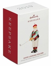 Hallmark  Good-Looking Golfer  Santa with Golf Club   Keepsake Ornament  2019 - £21.54 GBP