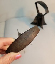 2 Antique Metal Food Choppers image 4