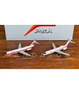 PSA DC-9-30 N707PS &amp; N981PS Set GeminiJets Scale 1:400 RARE - $99.95