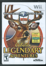  Cabela&#39;s Legendary Adventures (Nintendo Wii, 2008, Hunting)  - £6.85 GBP