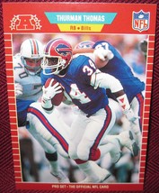 1989 PRO SET #32 THURMAN THOMAS RC BUFFALO BILLS - £3.59 GBP