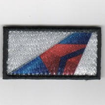 Usaf Air Force Fss Delta Airlines White Hook &amp; Loop Embroidered Jacket Patch - £26.13 GBP