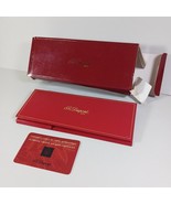 S.T. Dupont Vintage Laque de Chine Fountain Pen COA, Folder &amp; Box ONLY - $17.00