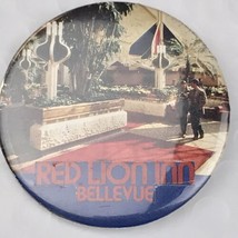 Red Lion Inn Bellevue Vintage Pin Button Pinback - £7.89 GBP