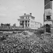 Damaged O&#39;Connor House Broad St. Charleston SC 1865 New 8x10 US Civil War Photo - $8.81