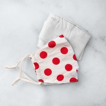 Dotted Fabric Face Mask. Spotted Face Mask. Face Mask with Insert. Dot Filter Fa - £7.83 GBP