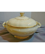 SALE Vintage Wedgwood Tureen Soup Dish w Gold Trim, Vegetable Tureen Ser... - $275.00