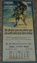 Robinson Crusoe Advertising Calendar May 1928 H.M. Prigge &amp; Co Inc St. L... - $37.39