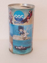 Vintage Orion Rare Expo &#39;75 Lift Ring Wide Seam Nago Okinawa Steel Beer Can - £29.90 GBP