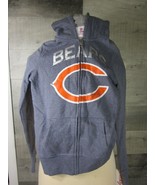 New Chicago Bears TEENS Hoodie Gray NFL Girls Hooded Sweatshirt Football... - £11.66 GBP