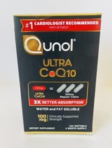 Qunol Ultra CoQ10 100mg Clinical Strength- 4 Month Supply- 120 Softgels ... - $23.66