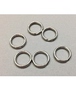 Split Round Camera Strap Rings Pkg/6 Steel 15mm - €5,19 EUR