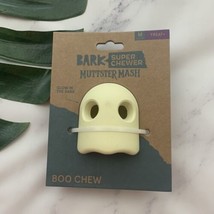 Bark Box Super Chewer Muttster Mash Boo Ghost Dog Toy New Treat M Glow - £17.40 GBP
