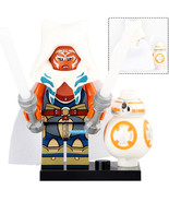 Ahsoka Tano with BB-8 Star Wars Custom LEGO Minifigure Toy Gift - $56.13 MXN