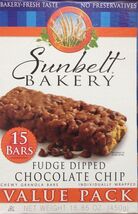 BestBy01/25 Sunbelt Fudge-Dipped Chocolate Chip Chewy Granola Bars 15-Count - €3,84 EUR