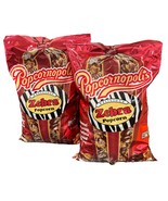 2 Packs Popcornopolis Popcorn Zebra, Caramel Corn Chocolate Drizzle 24Oz. - $42.18 CAD