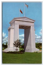 Peace Arch Blaine Washington WA UNP Chrome Postcard S9 - £3.68 GBP