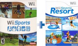 Wii Sports Game + Wii Sports Resort Game [Wii] [video game] - £94.30 GBP