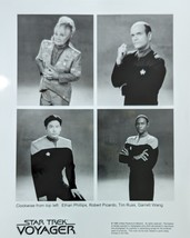 Star Trek Voyager Cast 10x8 1996 Original Press Photo  - £7.95 GBP