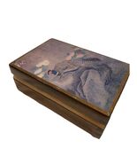 Vintage Reuge Evergreen Music Box Lacquered Wood with Pheasant - $1,058.46 MXN