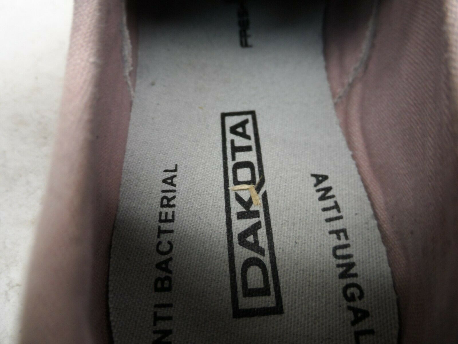 Dakota Women's 1009 Lightweight ATSP Canvas Lace-Up Work Shoes Pink Size 7.5M Item image 7