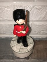 RARE Vtg Palace British Guard Musing Box “when Saints Go Marching In” JAPAN - £65.13 GBP