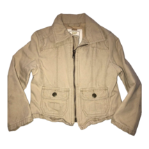 Gap Tan Denim Jacket Girls Size 4-5T - £13.81 GBP