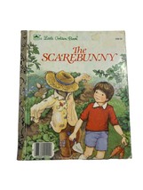 Vintage 1985 Little Golden Book The Scarebunny Dorothy Kunhardt Ephemera - £9.46 GBP