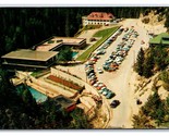 Radium Hot Springs And Aquacourt British Columbia Canada Chrome Postcard... - $4.90