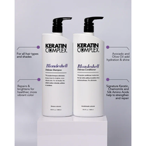 Keratin Complex Blondeshell Debrass Shampoo & Conditioner Liter Duo image 3