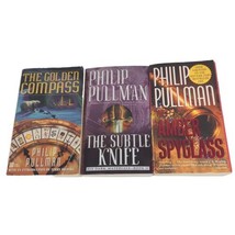 His Dark Materials Series Book Lot Philip Pullman Vintage Readers Copies  - £6.13 GBP