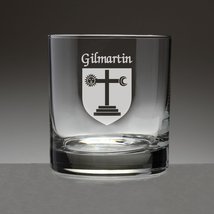 Gilmartin Irish Coat of Arms Tumbler Glasses - Set of 4 (Sand Etched) - £53.35 GBP