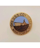 USS COBIA Manitowoc Wisconsin Submarine 50 Years 1944-1994 Lapel Hat Ves... - €14,45 EUR