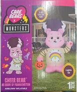 Halloween Yard Inflatables Bride of Frankie Care Bears, 33.85&quot; x 22.83&quot; ... - $1,188.85 MXN