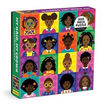 My Hair, My Crown 300 Piece Puzzle from Mudpuppy, Bright Illustrations o... - $9.89