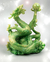 Haunted Jade Dragon The Most Extreme Dynasty Of Wealth Highest Light Magick - £350.53 GBP