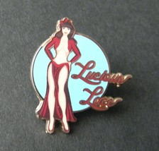 Lucious Lace Classic Nose Art Usaf Usa Lapel Pin Badge 1 Inch - £4.40 GBP
