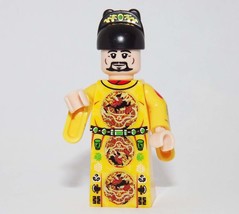 Minifigure Custom Toy Chinese Emperor Yellow Doctor Fu Manchu  - £5.31 GBP