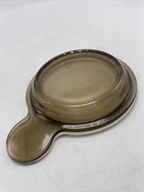 Pyrex Corning Ware Grab It Amber Glass Replacement Lid Only P-150-C Vintage - £23.49 GBP