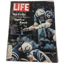 Vintage LIFE Magazine Colts Verses &amp; Reverses By Ogden Nash December 13 1968 - £9.16 GBP