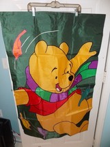 Winnie the Pooh Large Fall Applique Flag EUC - $21.90